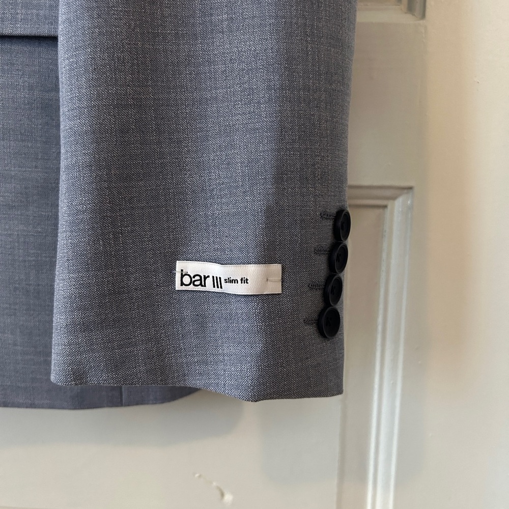 Bar III Men's Light Blue Blazer - Picture 4 of 6